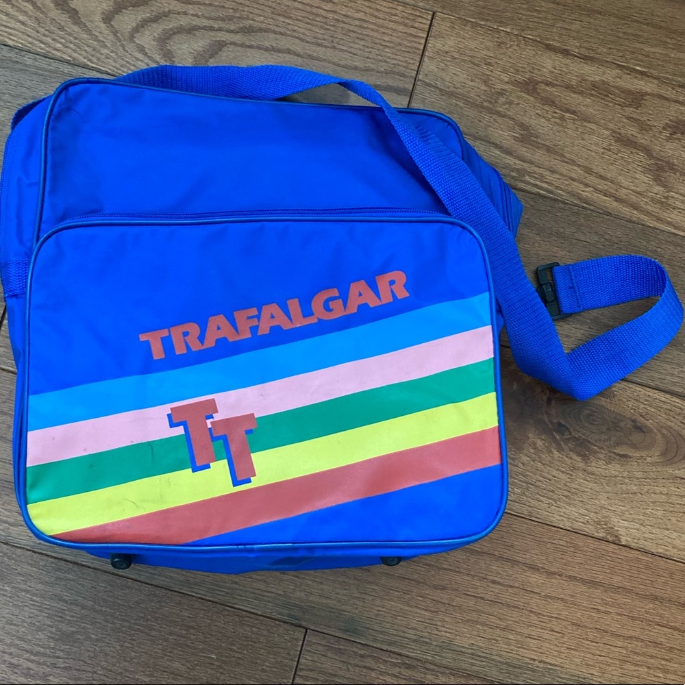 Vintage rainbow bag messenger bag crossbody shoulder carryon lgbtq